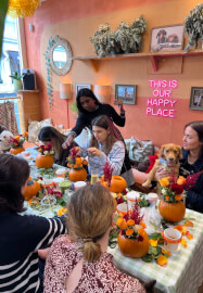 Dog-Friendly Halloween Flower Arranging Workshop