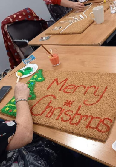 Doormat Painting - Milton Keynes