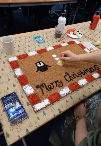 Doormat Painting - Milton Keynes