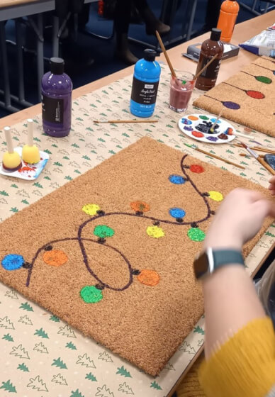 Doormat Painting - Milton Keynes