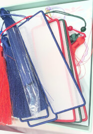 Double-Sided Silk Embroidery Bookmark Workshop for Beginners