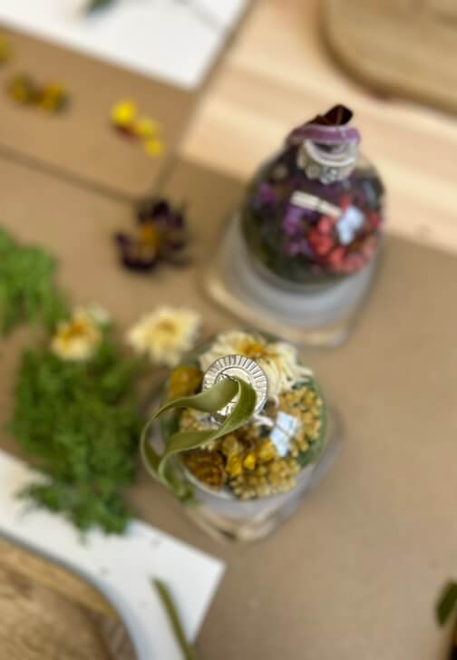 Dried Flower Bauble Making Workshop