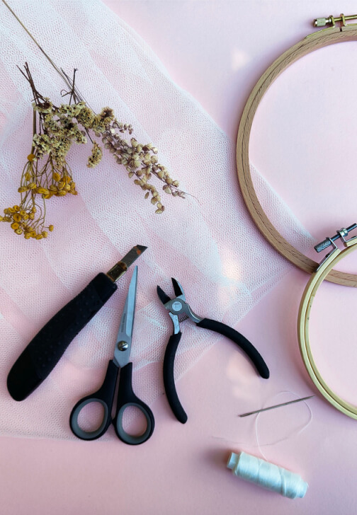 Textiles class in Dunham Massey, North West