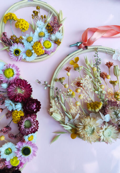 Textiles class in Dunham Massey with Dot & Flora