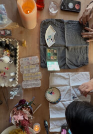 Dried Flower UV Resin Keyring Making Workshop