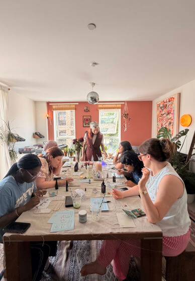 Dried Flower UV Resin Keyring Making Workshop