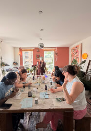 Dried Flower UV Resin Keyring Making Workshop
