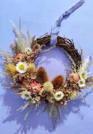 Dried Flower Wreath Making Workshop