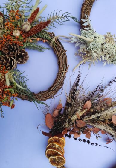 Dried Flower Wreath Making Workshop