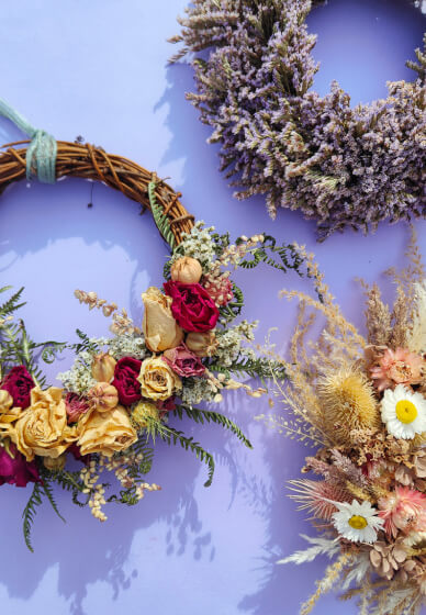 Dried Flower Wreath Making Workshop