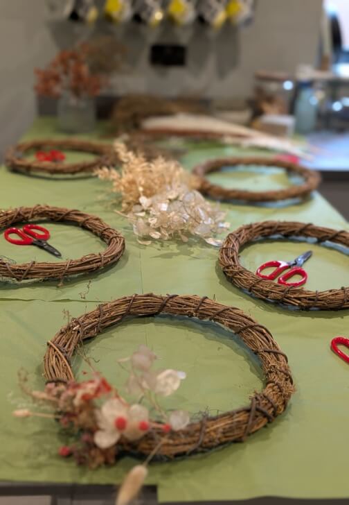 Dried Flower Wreath Workshop