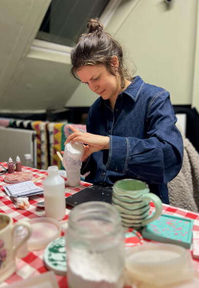 Eco-resin Pouring Workshop - Candleholders