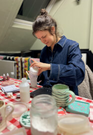 Eco-resin Pouring Workshop - Candleholders