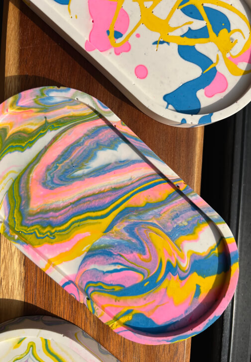 Eco-resin Pouring Workshop - Make a Tray