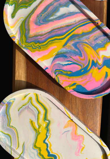 Eco-resin Pouring Workshop - Make a Tray