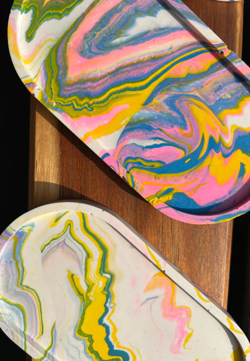 Fluid Art class in Marlow