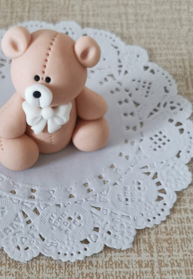 Edible Fondant Teddy Bear - Sugarcraft Modelling Workshop