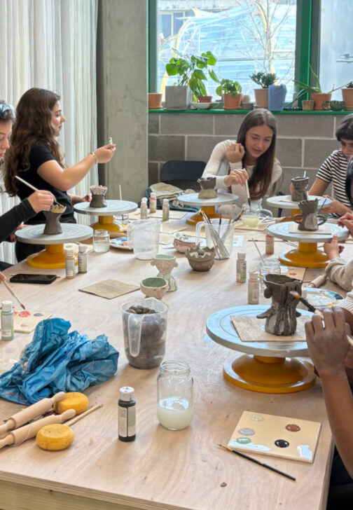 Half Term Family Halloween Pottery Hand-Building Class