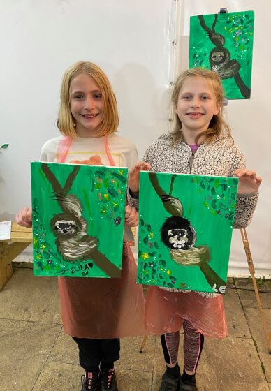 Family Painting Class - Brush Party with Rachael - Wantage