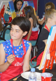 Family Painting Class - Brush Party with Rachael - Wantage