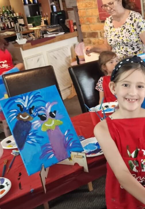 Photo from a painting class in Wantage