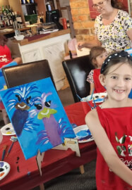 Family Painting Class - Brush Party with Rachael - Wantage