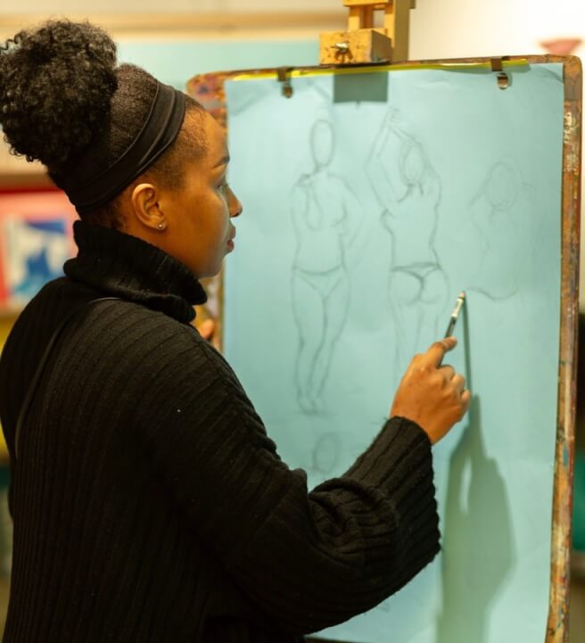 Drawing class in Leicester
