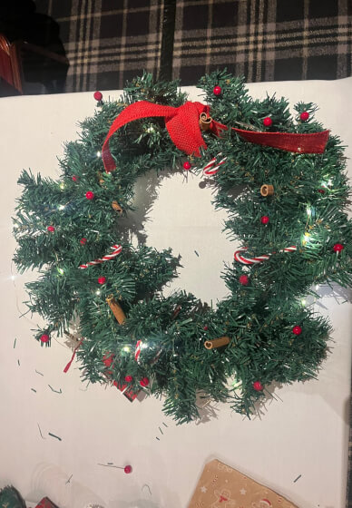 Faux Christmas Wreath Making - Newcastle