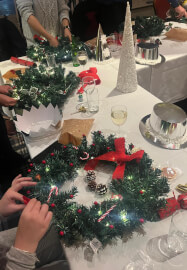 Faux Christmas Wreath Making - Nottingham