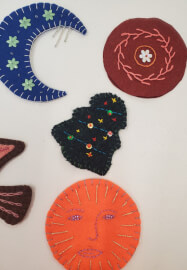 Felt Christmas Decorations Workshop