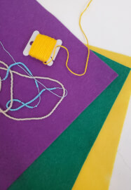 Felt Christmas Decorations Workshop