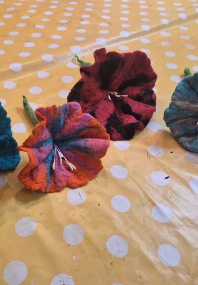 Felted Flower Workshop