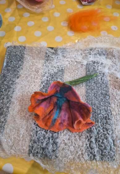 Felted Flower Workshop