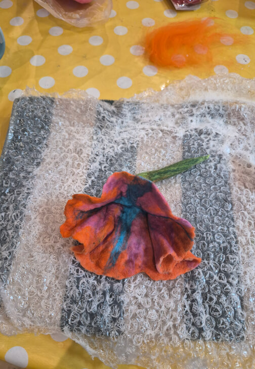 Textiles class in Worcester Park, London