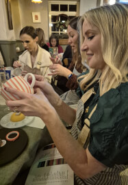 Festive Bauble Paint and Sip Experience