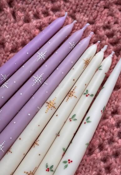 Festive Candle Painting Workshop