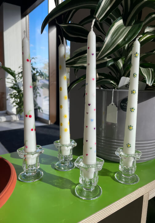 Festive Candle Painting Workshop