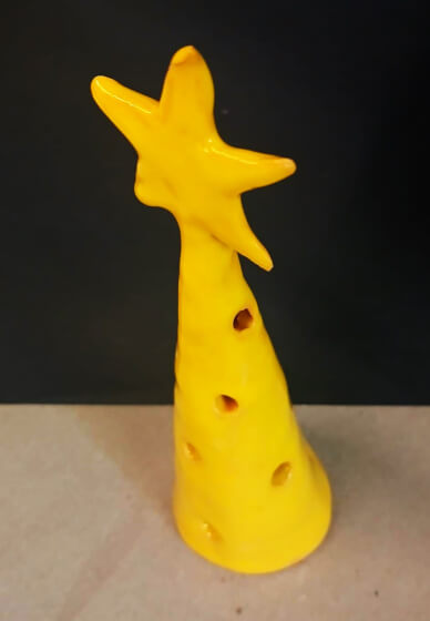 Festive Ceramic Tree Lantern Hand Building Class