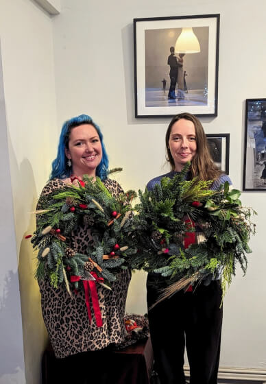 Festive Christmas Wreath Making Workshop