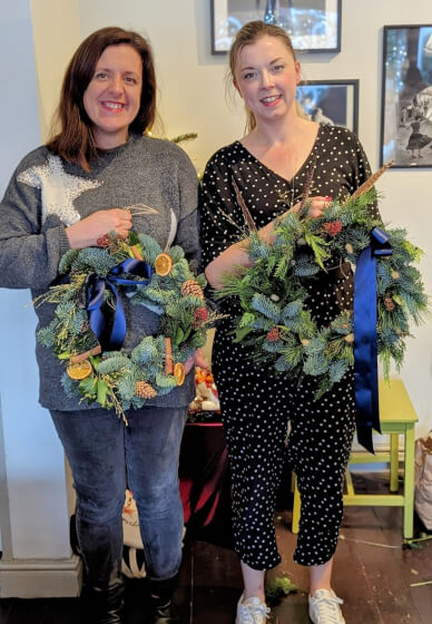 Festive Christmas Wreath Making Workshop