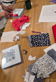 Festive Fabric Art: A Christmas Kinusaiga Workshop