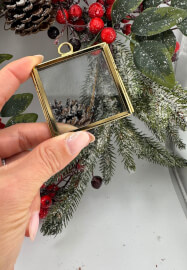 Festive Glass Frame Embroidery Workshop