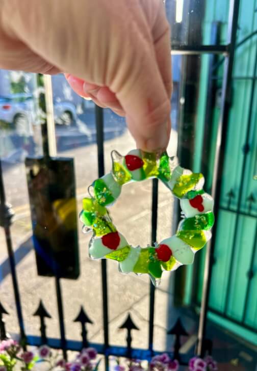 Festive Glass Fusing Craft Café Class for Groups