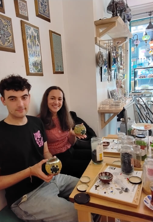 Glass and Mosaic class in Bristol