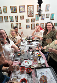 Festive Mosaic Candle Holder Workshop