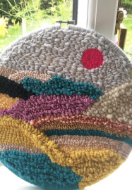Festive Punch Needle Workshop at Kirkstall Forge
