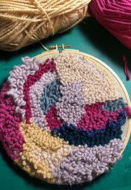 Festive Punch Needle Workshop at Kirkstall Forge