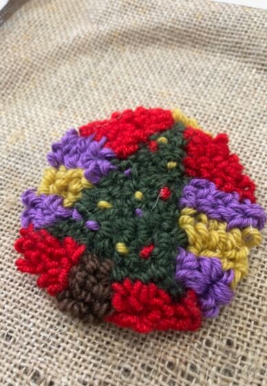 Festive Punch Needle Workshop at Kirkstall Forge