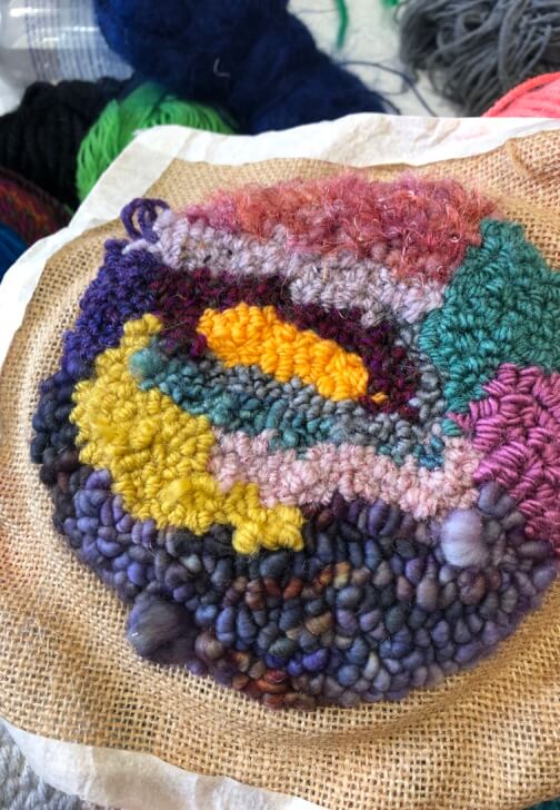 Textiles class in Leeds with Darn It! Workshops