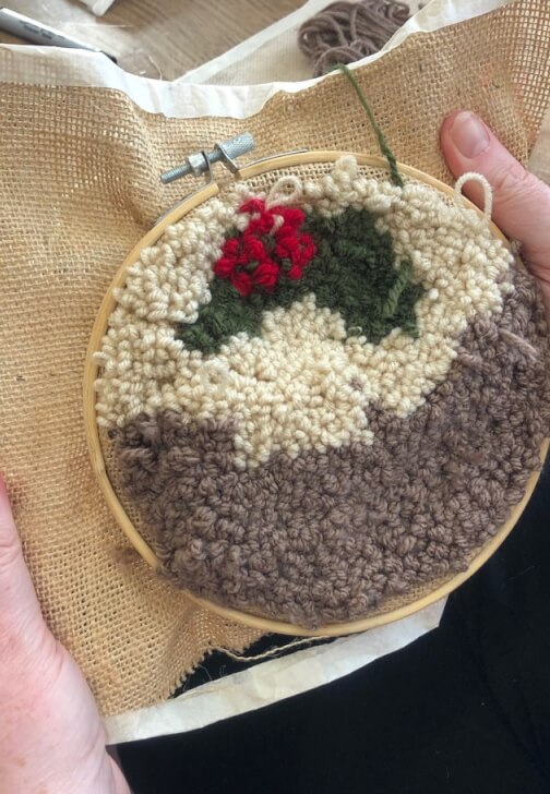Festive Punch Needle Workshop at Kirkstall Forge